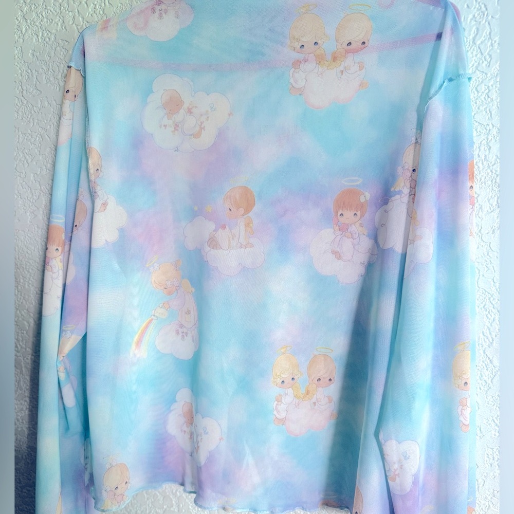 Precious Moments mesh top plus size 3X